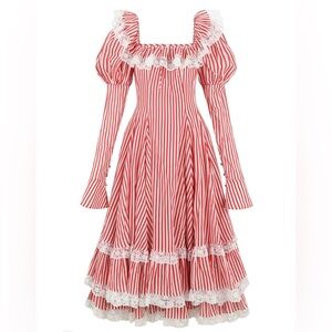 Selkie Candy Stripe Dollhouse Dress XXL